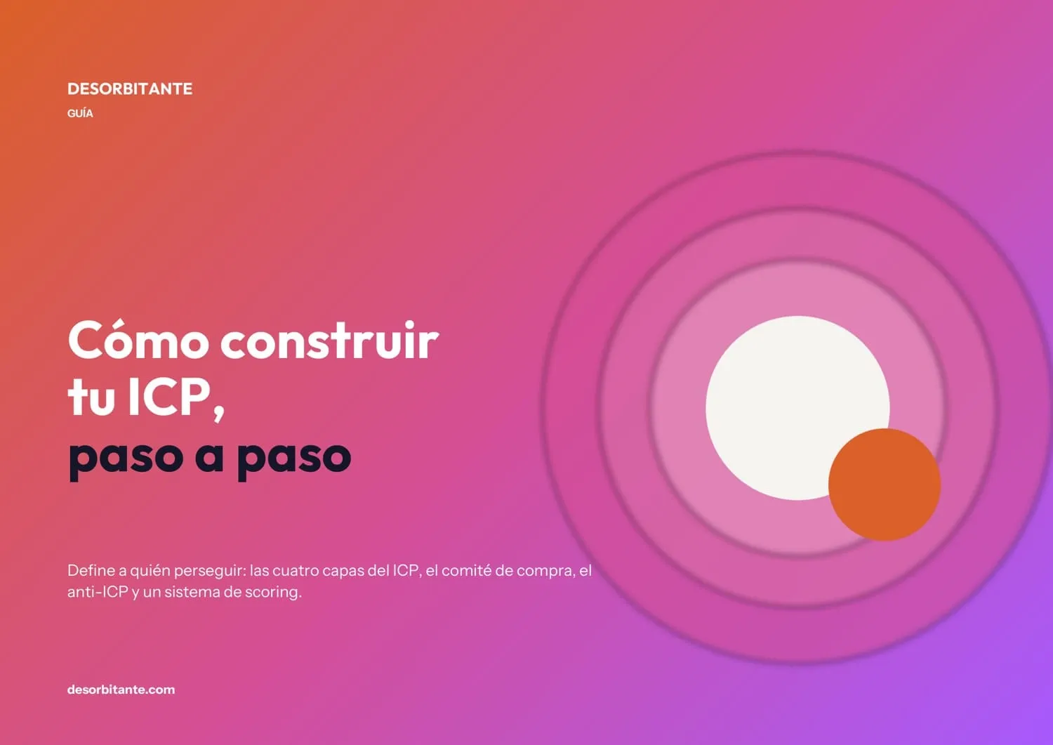 Portada de la guía Cómo construir tu ICP, paso a paso